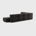 Curt Set 12 Modular Sofa — “Jet” Fabric Sectional (12-Module) - Image 2