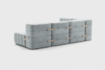 Curt Set 9 Modular Sofa — “Barcelona” Velvet 9-Module Family Lounge - Image 3