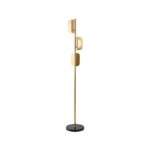 Ronelra Floor Lamp — Triple-Disc Acrylic & Marble LED Statement Piece - Image 8