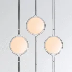 Zuru Floor‑to‑Ceiling Lamp — Sculptural Acrylic Orb & Metal Rod Design - Image 16