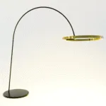 Halo Floor Lamp — Sculptural Ring-Style LED with Optional Bluetooth Control - Image 2