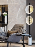 Quovex Floor Lamp — Sculptural Marble & Resin LED Statement Piece - Image 8