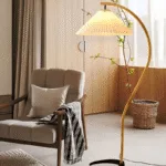 Skiastro Floor Lamp — Sculptural Beechwood & LED Lighting - Image 7