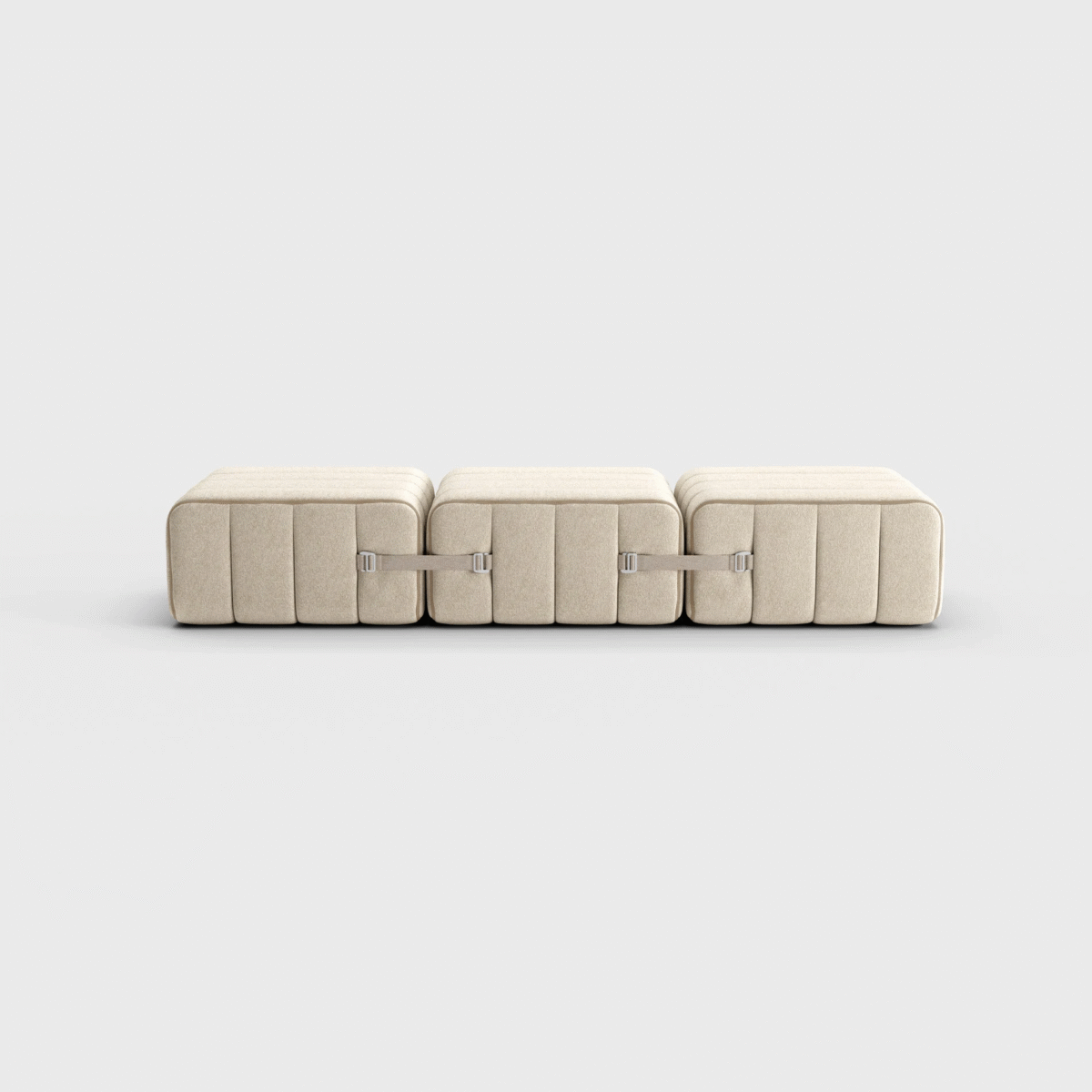 Curt 3-Module Modular Set — “Jet” Fabric Seating Transformation - Image 1