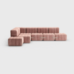 Curt Set 12 Modular Sectional — “Barcelona” Velvet Comfort - Image 6