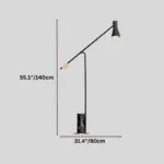 Zyvix Floor Lamp — Sleek Adjustable LED with Marble Base - Image 6