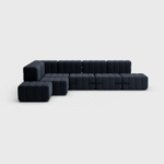 Curt Set 12 Modular Sofa — “Jet” Fabric Sectional (12-Module) - Image 8