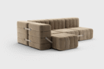 Curt Set 9 Modular Sofa — “Barcelona” Velvet 9-Module Family Lounge