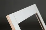 Fläpps Folding Chair — “Watercolor Stripes” Birch & Stainless Art Print - Image 2